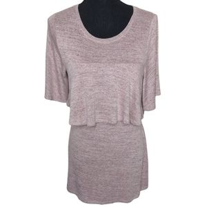 Motherhood Maternity Flutter Top Size Small